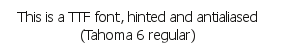 Fonts designed for hinting shouldn't be antialiased hinted antialiased fonts